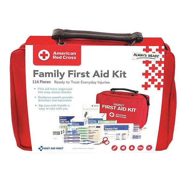 Bulk First Aid kit, Nylon, 25 Person