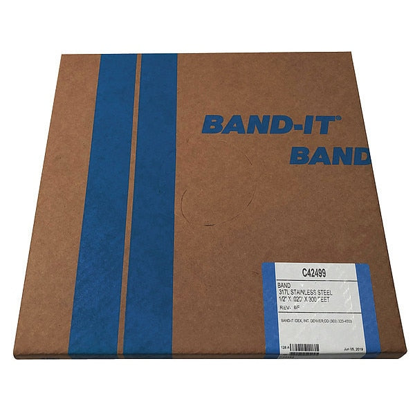 Band, 317L 1/4H Ss, 1/2 X 0.020 X 300ft