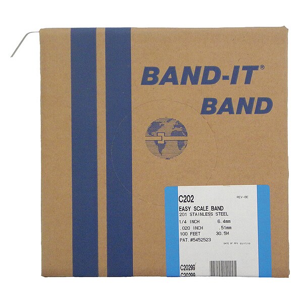 Bandit Band 201/301 1/4X.020 RL/100Ft