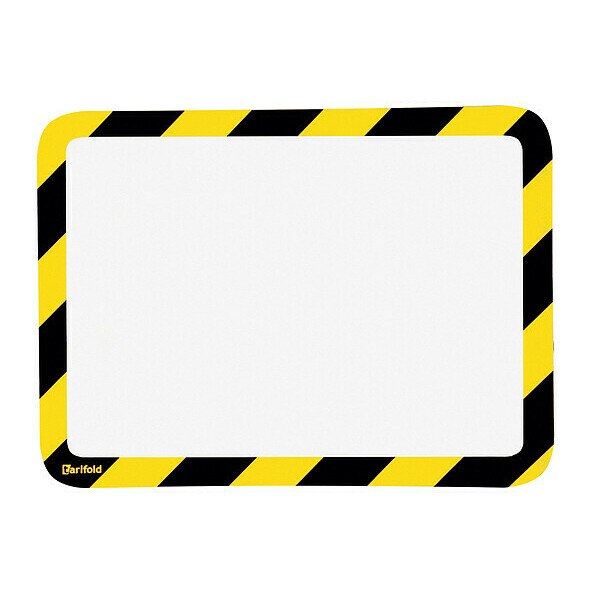 Sign Holder, Yellow/Black, Magnetic, PK2