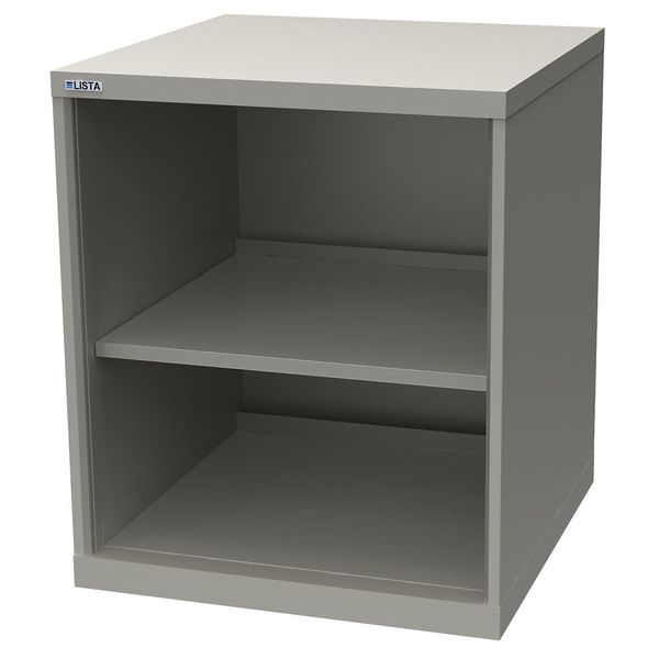 Steel Base Storage Cabinet, 28-1/4 in W, 33-1/2 in H, Stationary