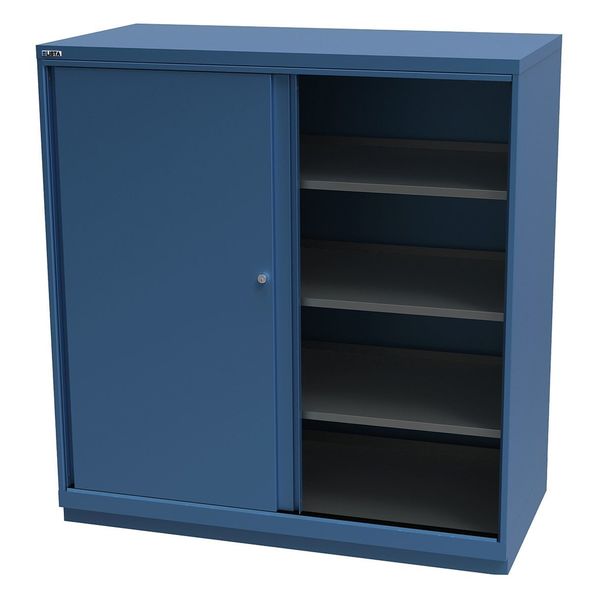 Steel Base Storage Cabinet, 56.34 in W, 57-1/8 in H, Stationary
