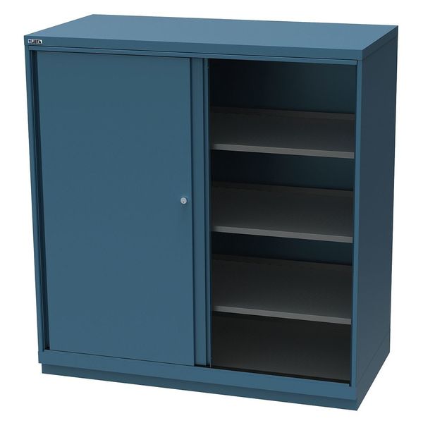 Steel Base Storage Cabinet, 56.34 in W, 57-1/8 in H, Stationary