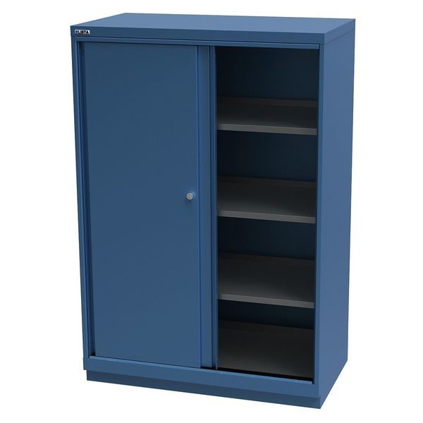 Steel Base Storage Cabinet, 40.28 in W, 57-1/8 in H, Stationary