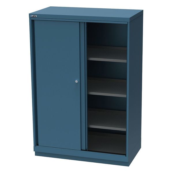 Steel Base Storage Cabinet, 40.28 in W, 57-1/8 in H, Stationary