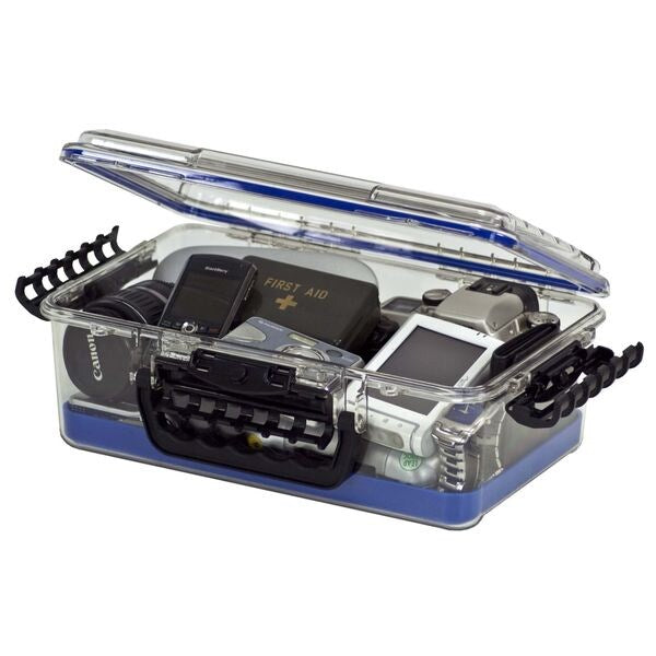 Storage Box with 1 compartments, Plastic, 5 in H x 14 in W