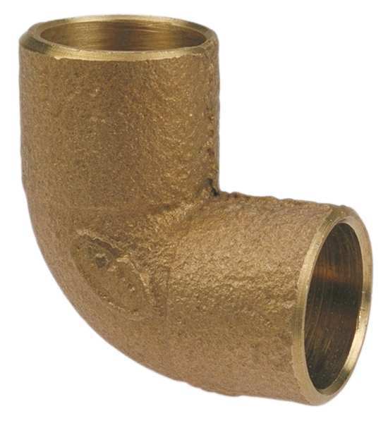 Reducing Elbow, Cast Bronze, 1-1/2 x 1 In