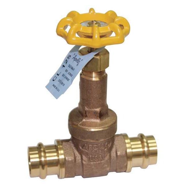 Gate Valve, 1/2 In., Low Lead Bronze