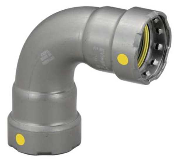 Viega MegaPressG 90 elbow, 1-1/2