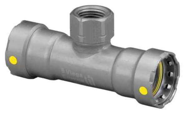 Viega MegaPressG tee, 1