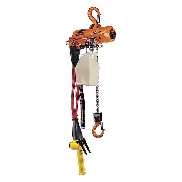 Air Chain Hoist, AH, 10 ft. Lift, 28 fpm