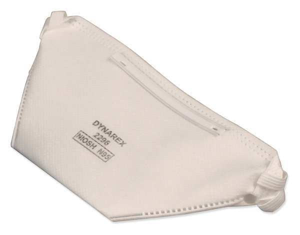 N95 Disposable Respirator, Universal, White, PK240