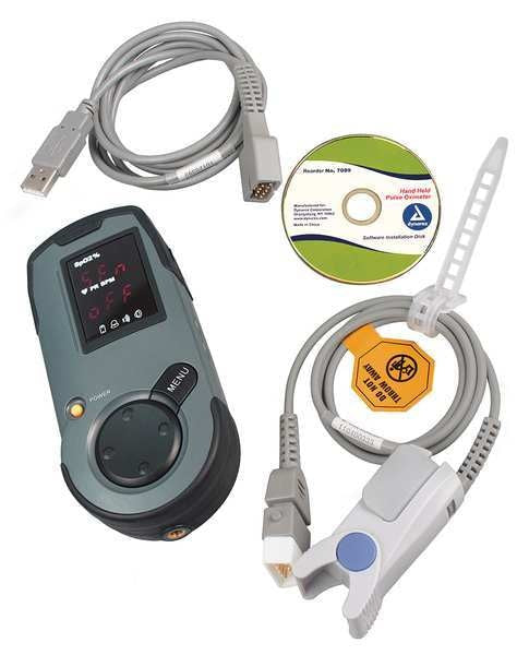 Pulse Oximeter, Fingertip, LED Display