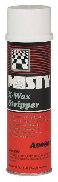 Wax Stripper, Aerosol, 20 oz, PK12