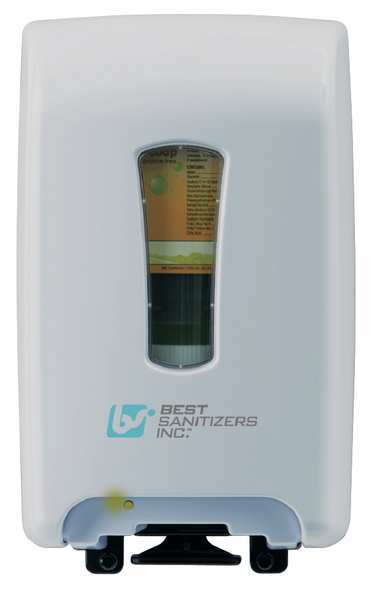 Hand Sanitizer Dispenser, 1250mL, White