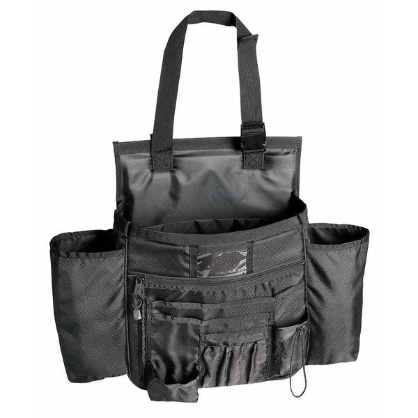 Car Seat, Organizer, 1680D x 1680D Side-Armor, Black, 2 1/4 in Height