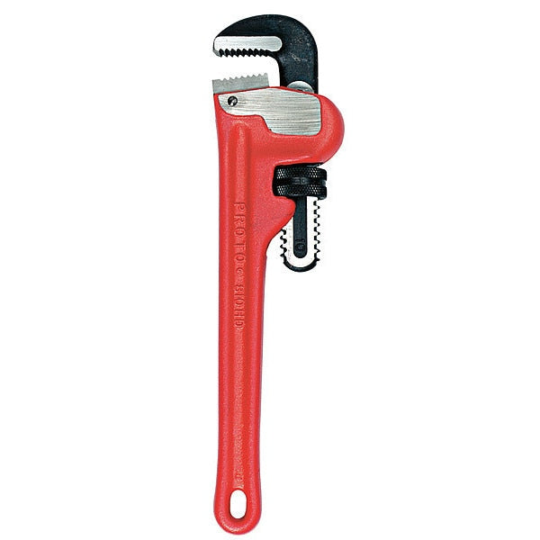 60 in L 8 in Cap. Cast Iron Straight Pipe Wrench