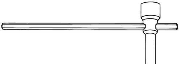 Wrench Hex Handle, 30 In.