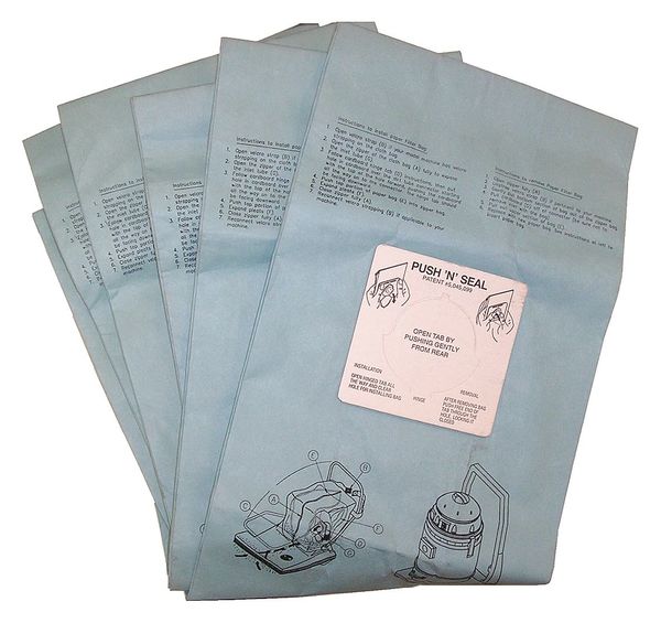 Vacuum Bag, Paper, Cloth Filter