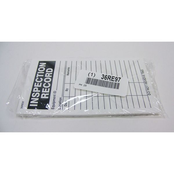 InspectionRecordLabel, 3in W x 5in H, PK25