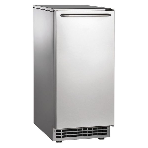 14 7/8 in W X 33 3/8 in H X 19 in D Ice Maker