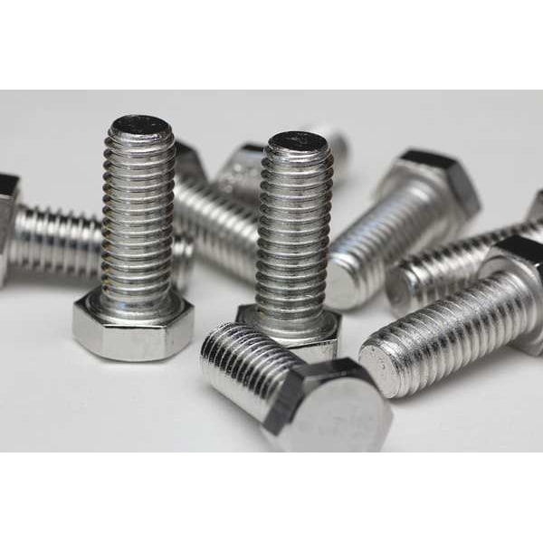 Not Graded, M10-1.50 Hex Head Cap Screw, NL-19 316 Stainless Steel, 40 mm L, 10 PK