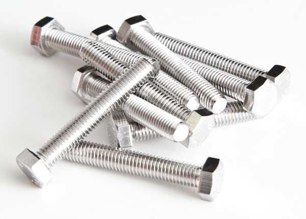 Not Graded, M8-1.25 Hex Head Cap Screw, NL-19 18-8 Stainless Steel, 25 mm L, 25 PK