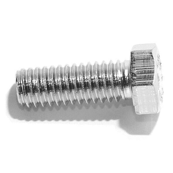 Not Graded, M8-1.25 Hex Head Cap Screw, NL-19 18-8 Stainless Steel, 35 mm L, 25 PK