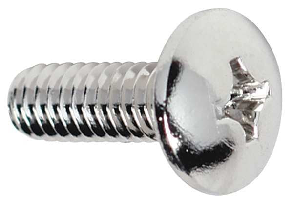#8-32 x 1/2 in Phillips Truss Machine Screw, NL-19 18-8 Stainless Steel, 100 PK