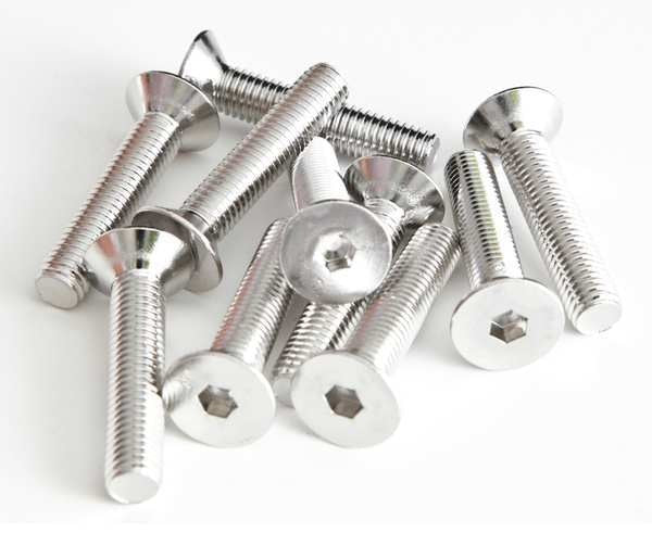 M6-1.00 Socket Head Cap Screw, NL-19(SM) 18-8 Stainless Steel, 12 mm Length, 50 PK