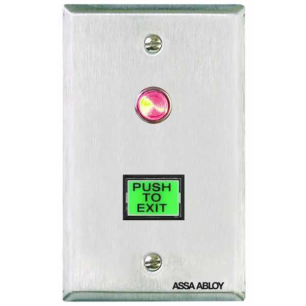 Push to Exit Button, Wall Mounted