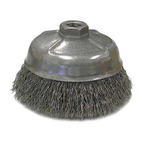 Crimped Wire Cup Wire Brush, 5