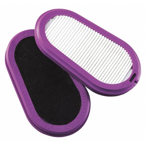 Filter, P100, Magenta, 1 PR, NIOSH 42 CFR 84