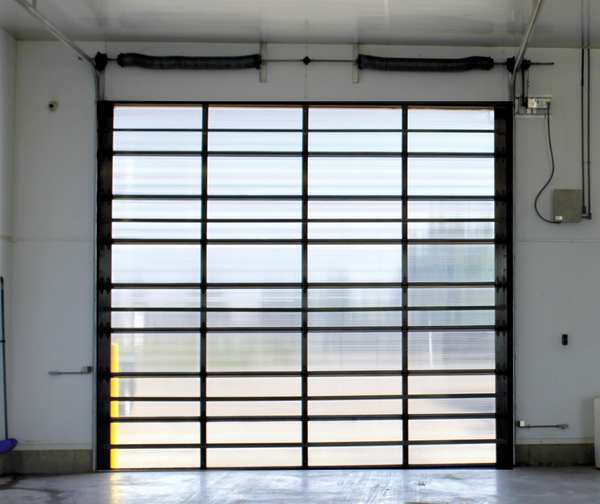 Dock Door, Aluminum, 10 ft H x 10 ft W