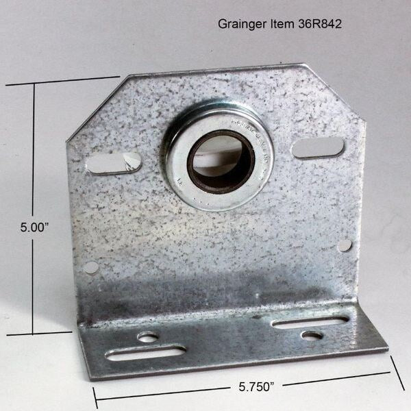 Bearing Center Plate, 11 Ga, 3-3/8 In