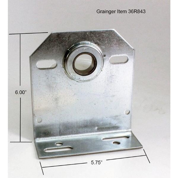 Bearing Center Plate, 11 Ga, 4-3/8 In
