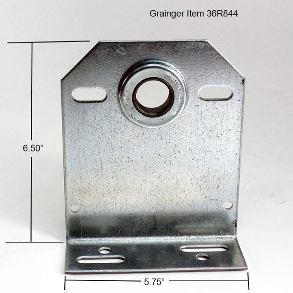 Bearing Center Plate, 11 Ga, 5 In