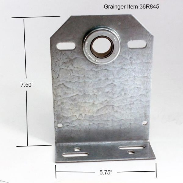 Bearing Center Plate, 11 Ga, 6 In