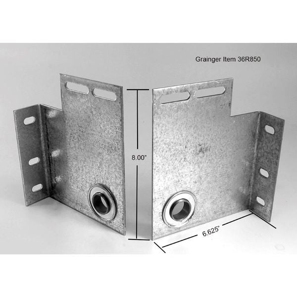 Bearing End Plate, 11 Ga, 5 In, PR