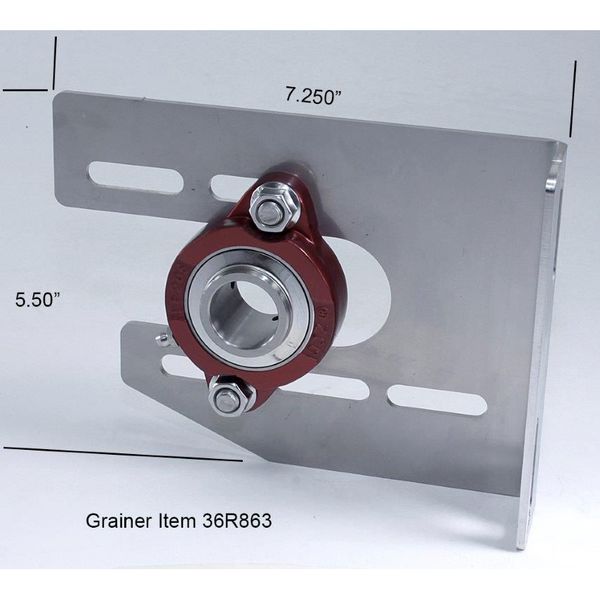 Bearing Center Plate, 3-3/8 to 6 In