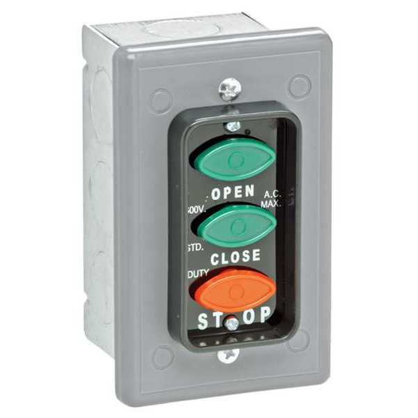 Control Station, 3 Oval Buttons, Nema 1