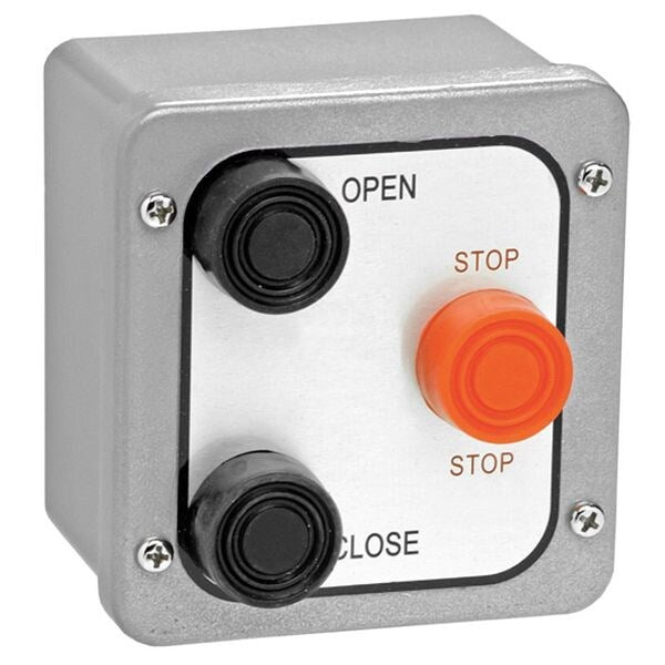 Control Station, 3 Buttons, Surface Mount