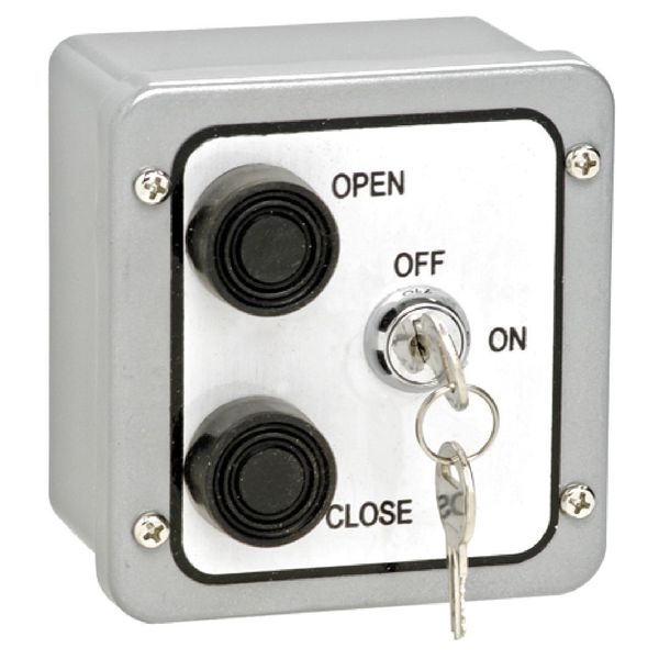 Control Station, 2 Buttons, With Lockout