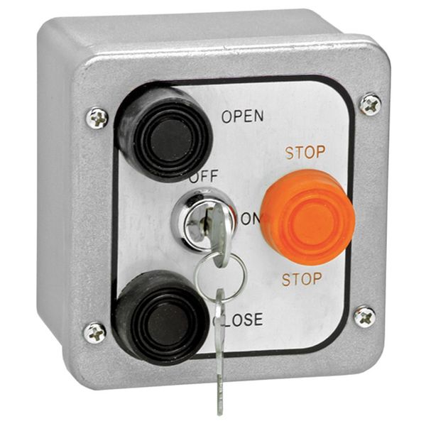 Control Station, 3 Buttons, With Lockout