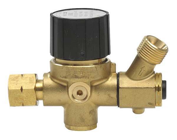 Adjustable Regulator, Single Stage, POL, 14 to 58 psi, Use With: Propane