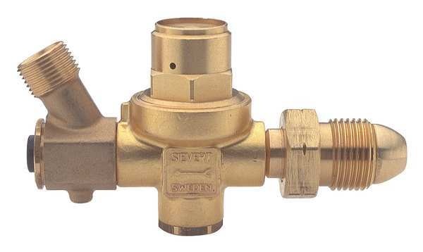Preset Regulator, Single Stage, POL, 28 psi, Use With: Propane