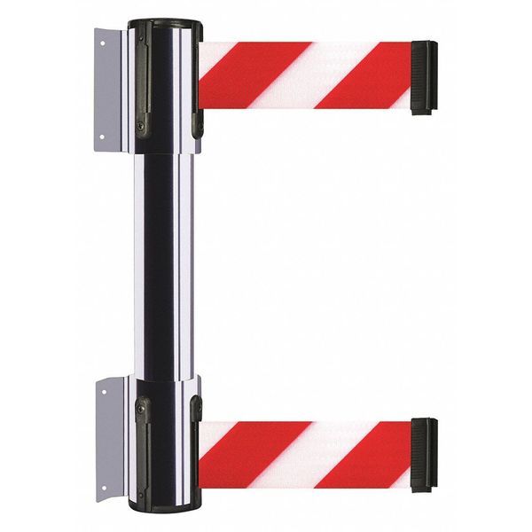Belt Barrier, Red w/White Stripe, 2 Belts