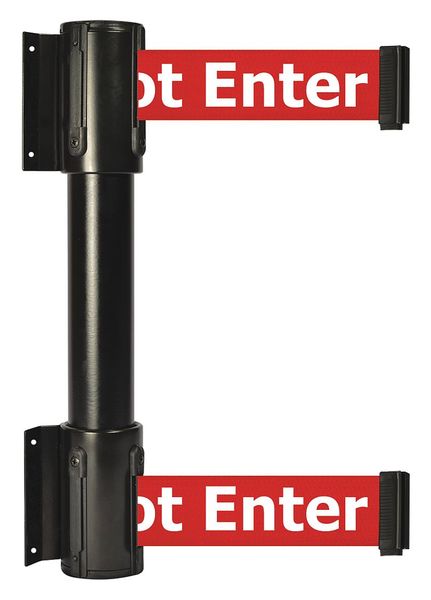 Belt Barrier, 13 ft, Danger-Do Not Enter
