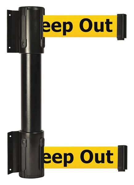 Belt Barrier, 7-1/2 ft, Danger -Keep Out