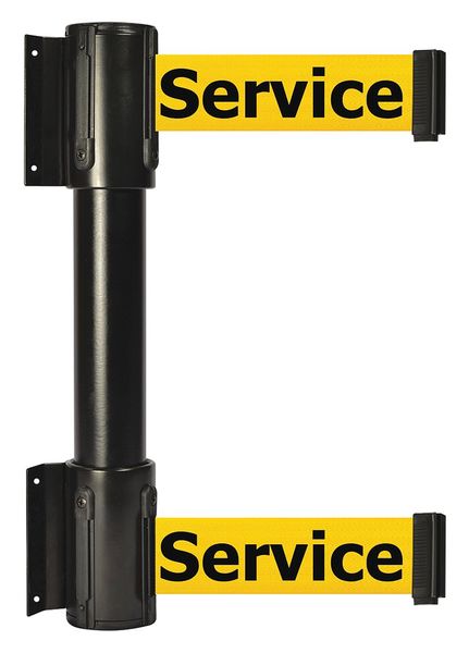 Belt Barrier, 7-1/2 ft, Out Of Service